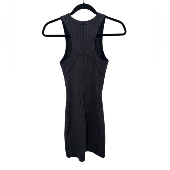 Lululemon Ribbed Softstreme Slim-Fit Tank Dress in black - size 0 - Picture 6 of 12